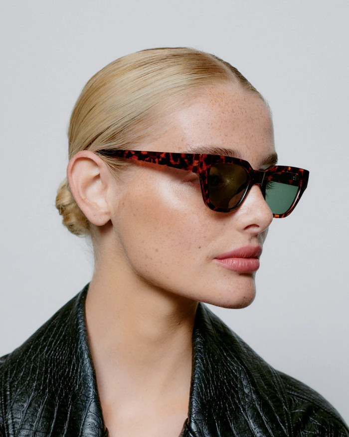 A. Kjaerbede Kaws Demi Tortoise Sunglasses