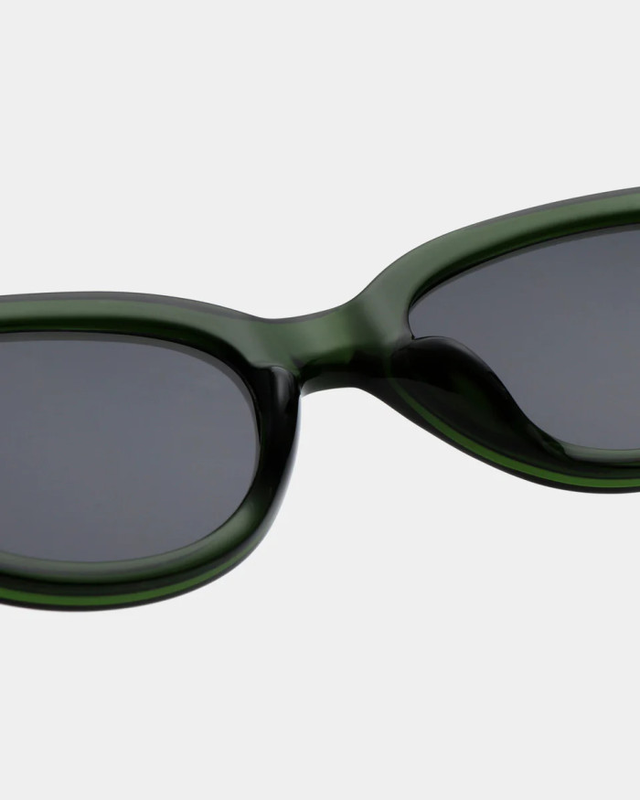 A. Kjaerbede Winnie Dark Green Transparent Sunglasses