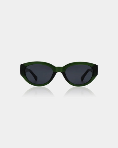 A. Kjaerbede Winnie Dark Green Transparent Sunglasses