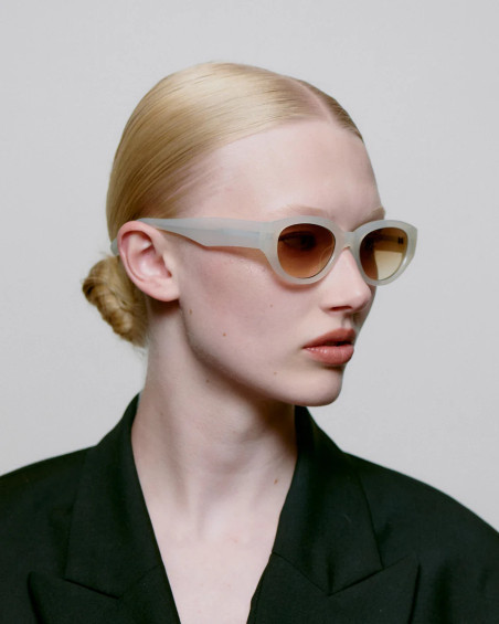 A. Kjaerbede Winnie Cream Bone Slnečné Okuliare