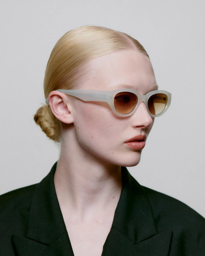 A. Kjaerbede Winnie Cream Bone Slnečné Okuliare