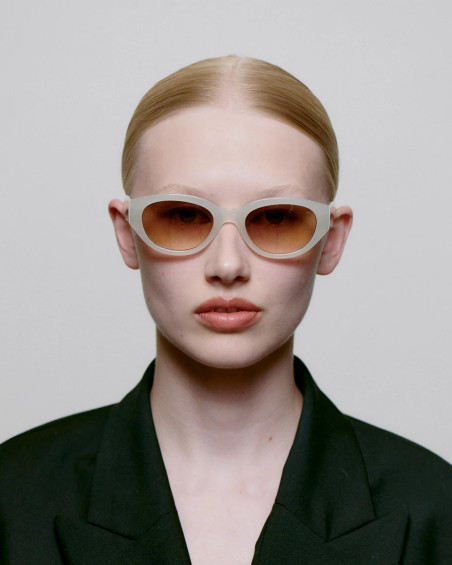 A. Kjaerbede Winnie Cream Bone Slnečné Okuliare