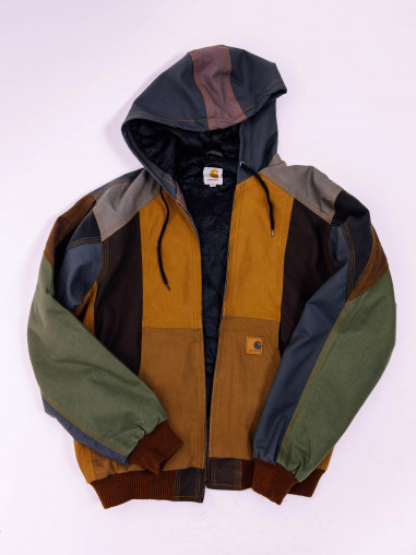 Vintage Carhartt Rework Jacket – Unique Patchwork Style