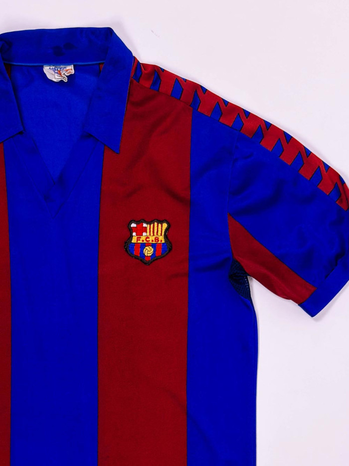 Vintage FC Barcelona Jersey – Meyba 1984–1989 XL