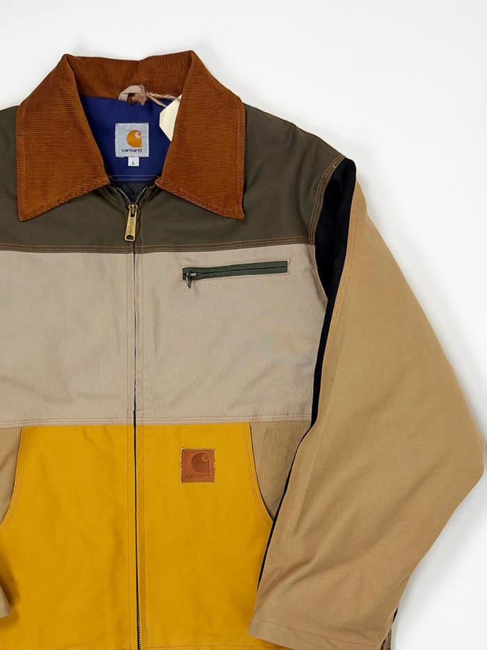 Carhartt Rework Patchwork Jacket - L