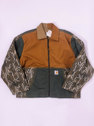 Carhartt Rework Patchwork Jacket - L
