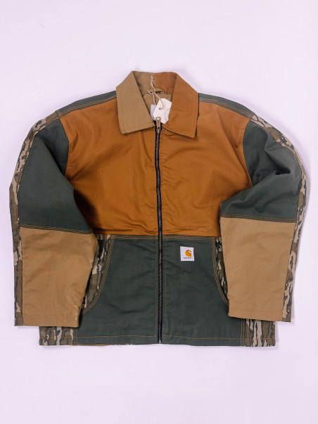 Carhartt Rework Patchwork Jacket - L