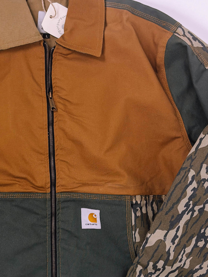 Carhartt Rework Patchwork Jacket - L