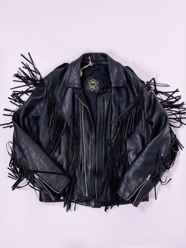 Western Leather Jacket - L/XL