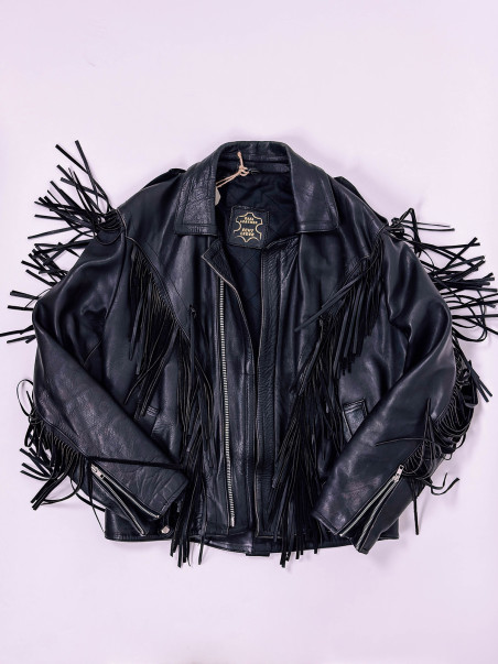 Western Leather Jacket - L/XL