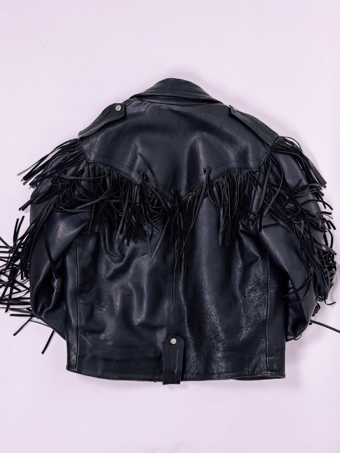 Western Leather Jacket - L/XL