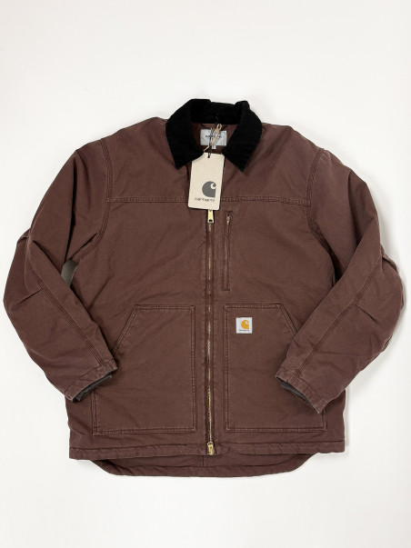 Carhartt WIP Arlington Coat Jacket Heavy Stone Washed - L