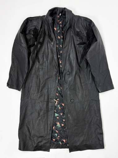 Vintage Leather Coat - UNI