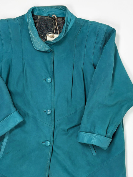 Vintage Leather Coat - UNI