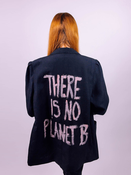 Suit Jacket "There Is No Planet B" - UNI