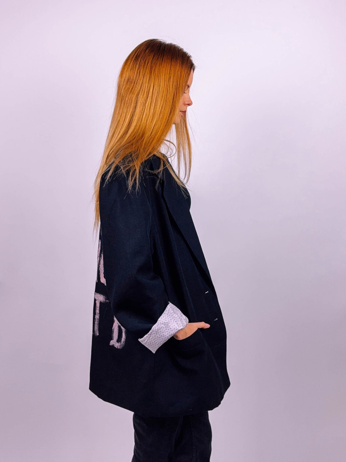 Suit Jacket "There Is No Planet B" - UNI