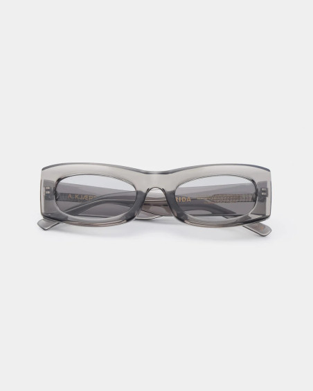 A. Kjaerbede Frida Grey Transparent Sunglasses