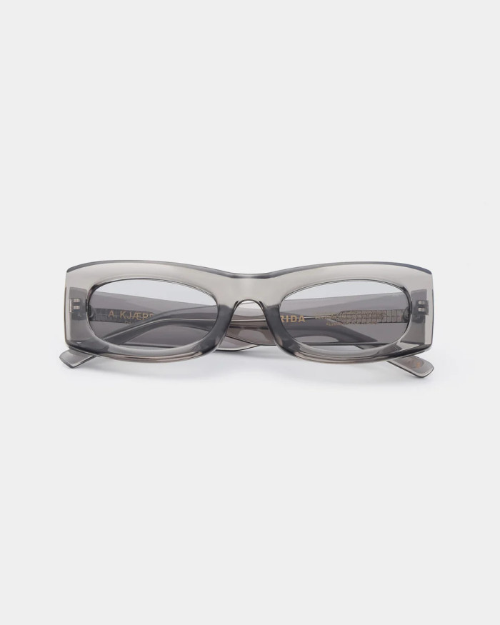 A. Kjaerbede Frida Grey Transparent Sunglasses