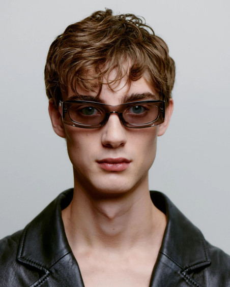 A. Kjaerbede Frida Grey Transparent Sunglasses