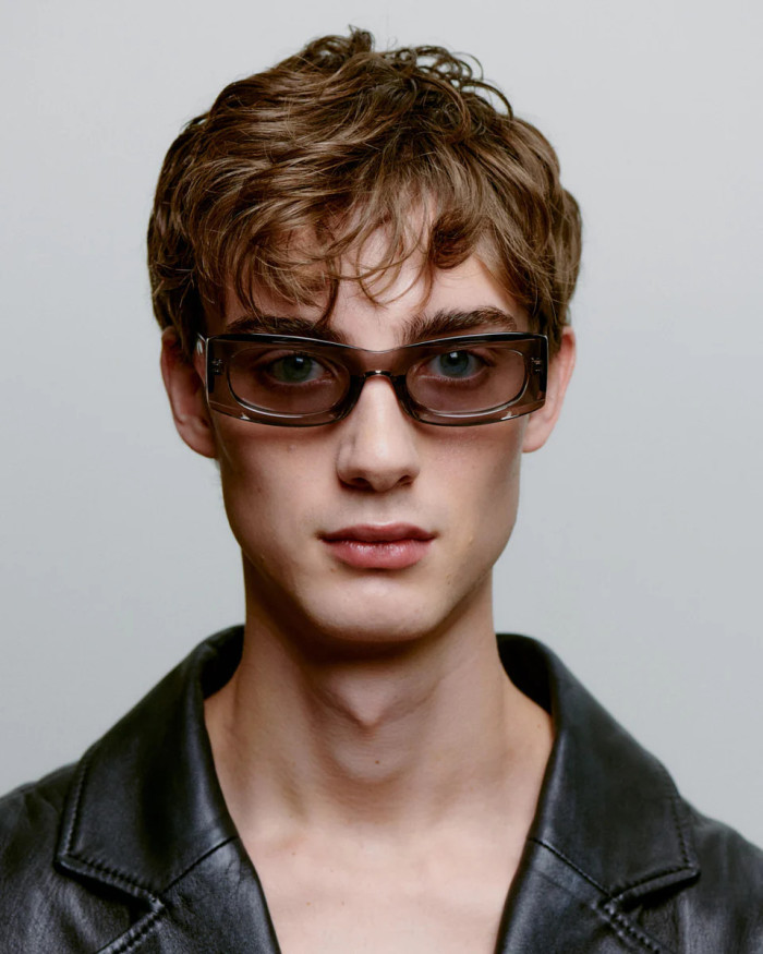 A. Kjaerbede Frida Grey Transparent Sunglasses