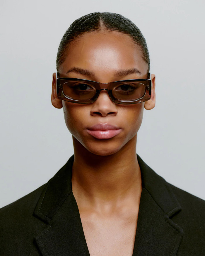 A. Kjaerbede Frida Grey Transparent Sunglasses