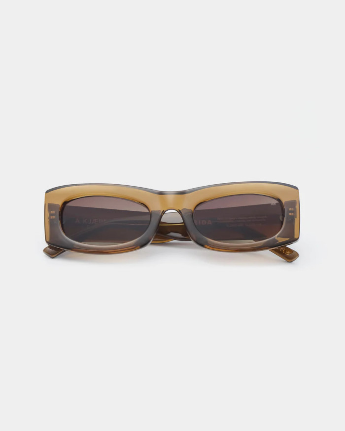 A. Kjaerbede Frida Smoke Transparent Sunglasses