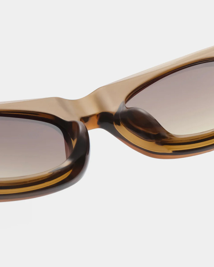 A. Kjaerbede Frida Smoke Transparent Sunglasses