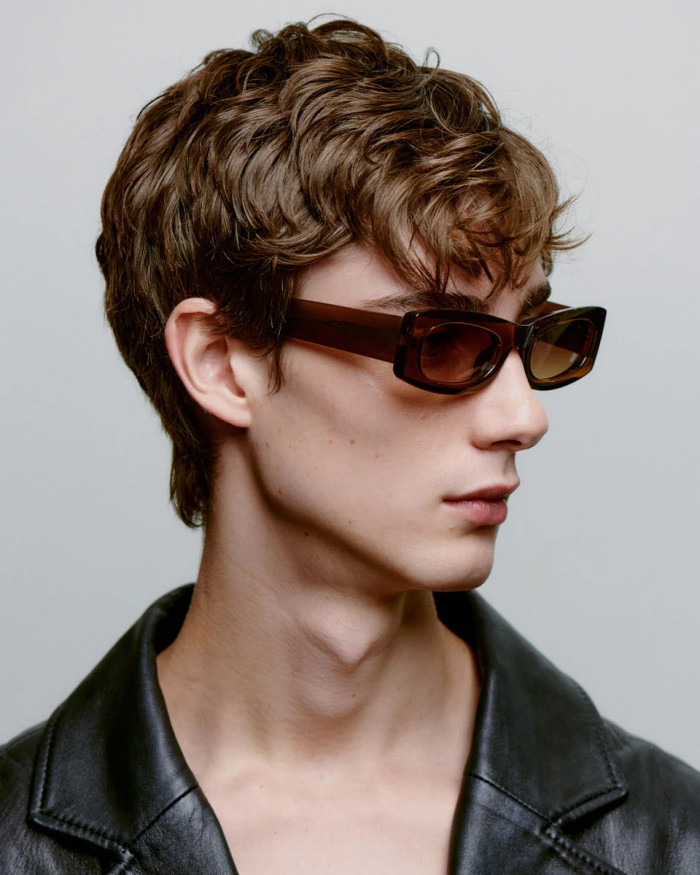 A. Kjaerbede Frida Smoke Transparent Sunglasses