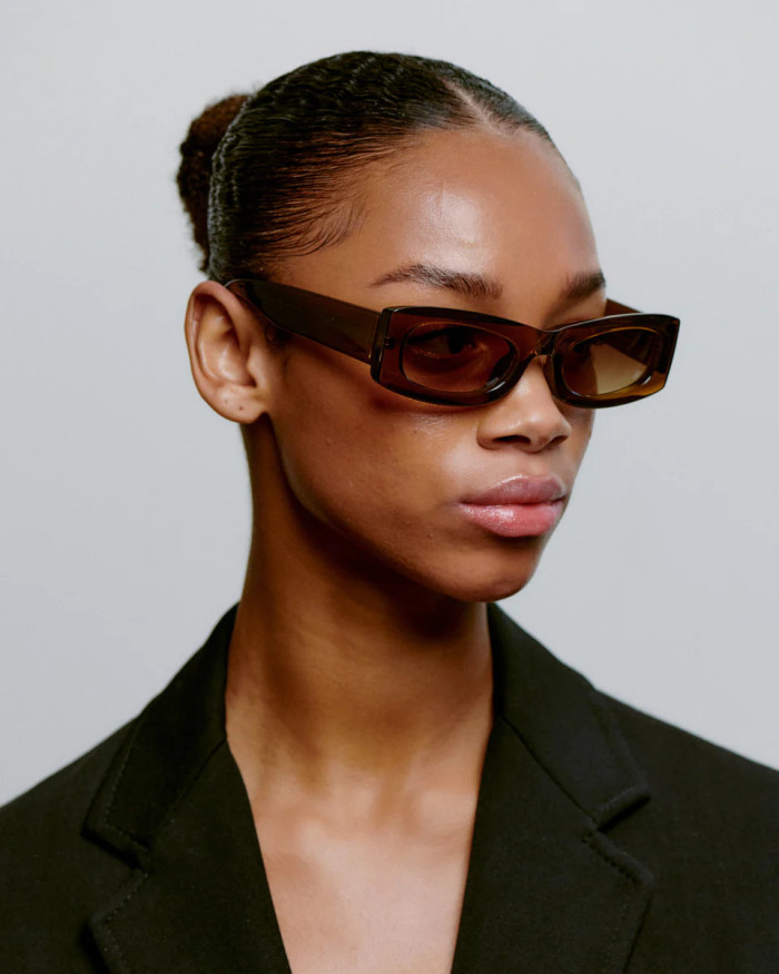 A. Kjaerbede Frida Smoke Transparent Sunglasses