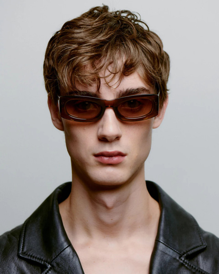 A. Kjaerbede Frida Smoke Transparent Sunglasses