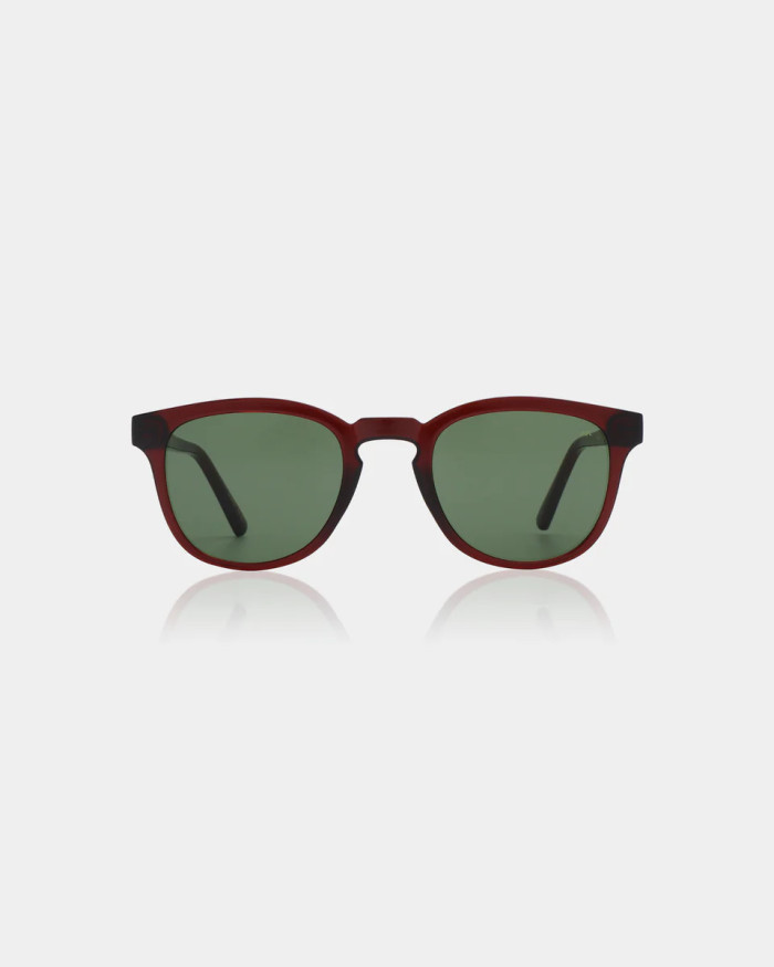 A. Kjaerbede Bate Brown Transparent Sunglasses