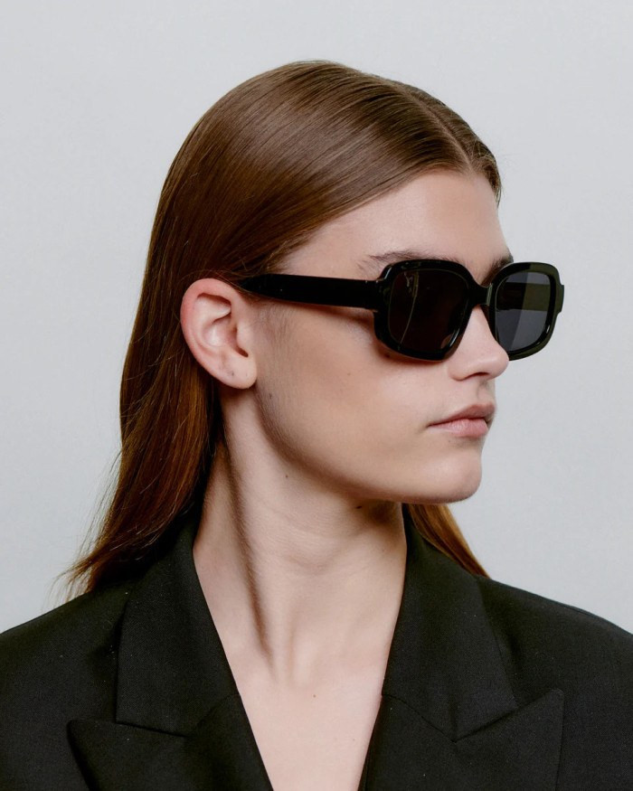 A. Kjaerbede Pluto Black Sunglasses