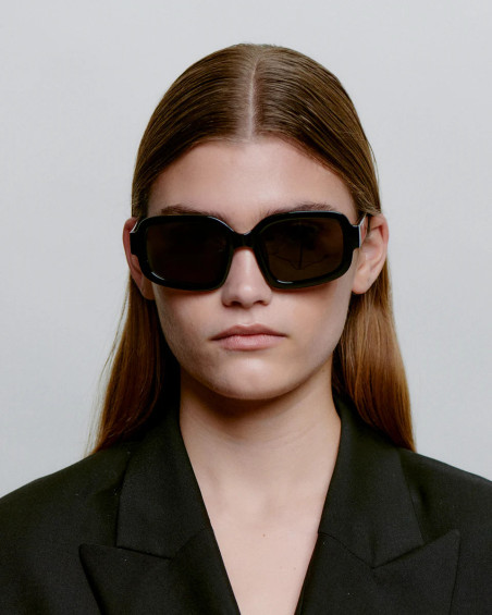 A. Kjaerbede Pluto Black Sunglasses
