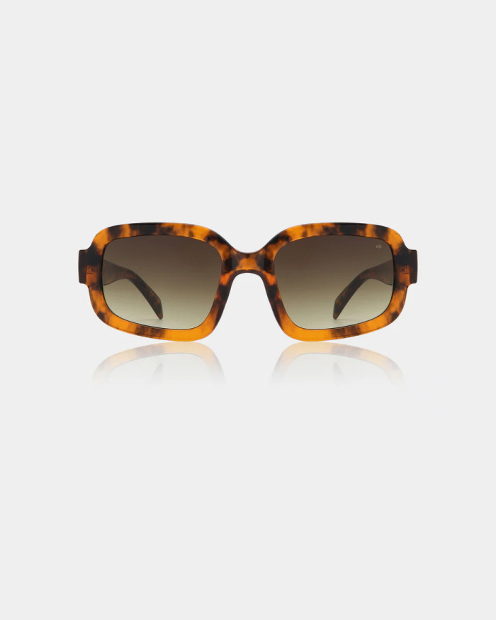 A. Kjaerbede Pluto Havana Sunglasses