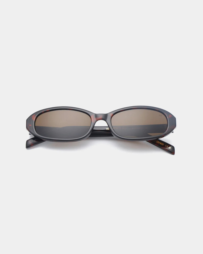 A. Kjaerbede Macy Demi Tortoise Sunglasses