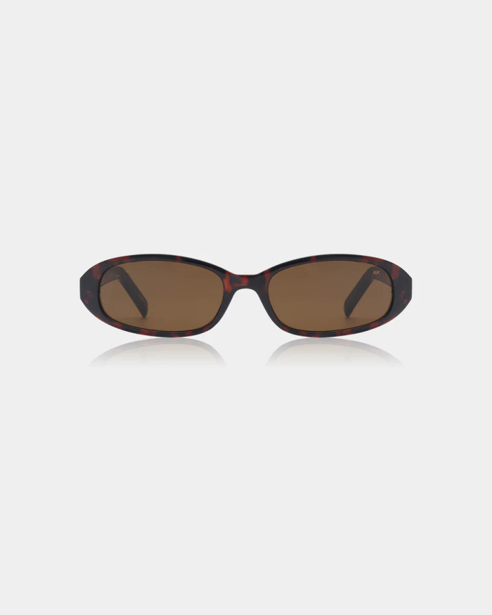 A. Kjaerbede Macy Demi Tortoise Sunglasses
