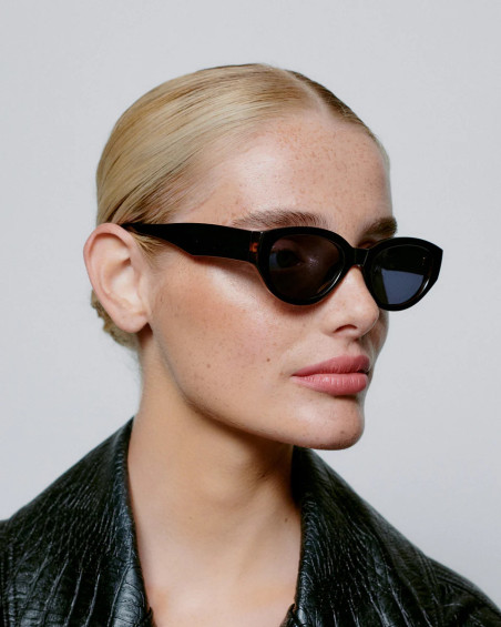 A. Kjaerbede Winnie Black Sunglasses