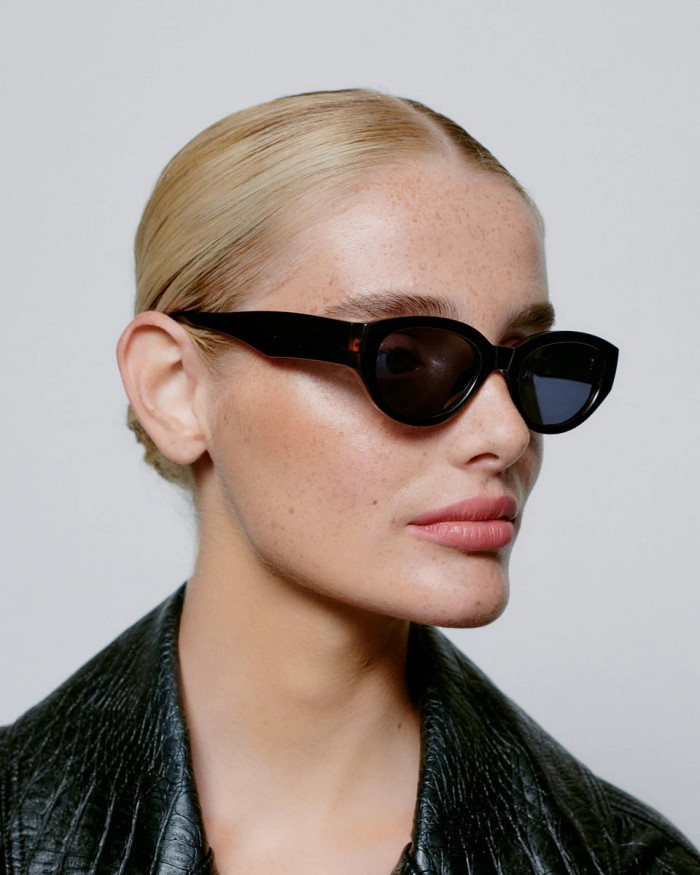 A. Kjaerbede Winnie Black Sunglasses