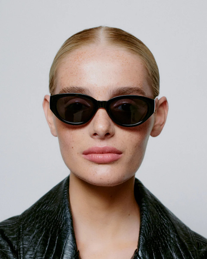 A. Kjaerbede Winnie Black Sunglasses