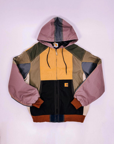 Vintage Carhartt Rework Jacket – Unique Patchwork Style