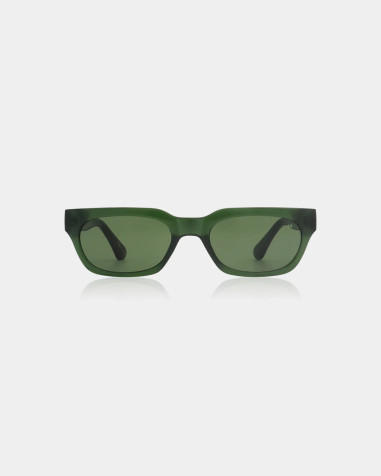 A. Kjaerbede Bror Dark Green Transparent Slnečné Okuliare