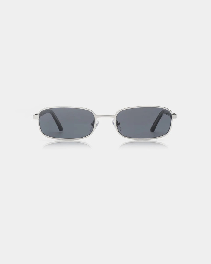 A. Kjaerbede Noah Silver Black Sunglasses