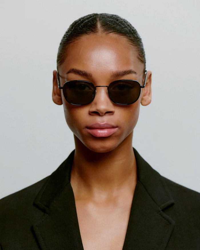 A. Kjaerbede Hello Black Sunglasses