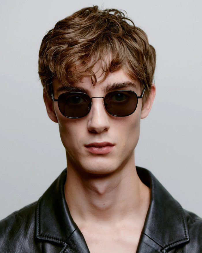 A. Kjaerbede Hello Black Sunglasses