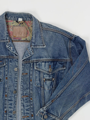 Vintage dámska rifľová bunda - M/L 2