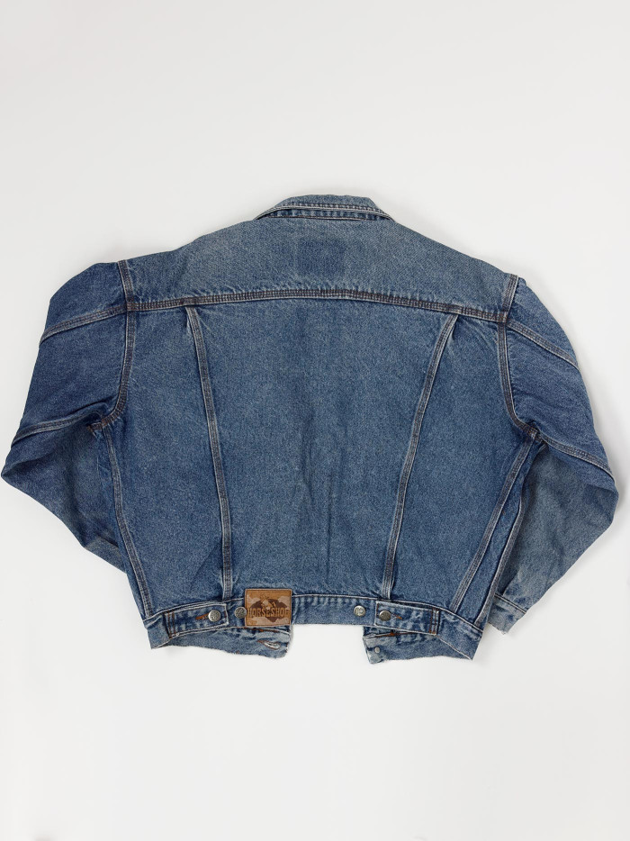 Vintage Cropped Women’s Denim Jacket - M/L