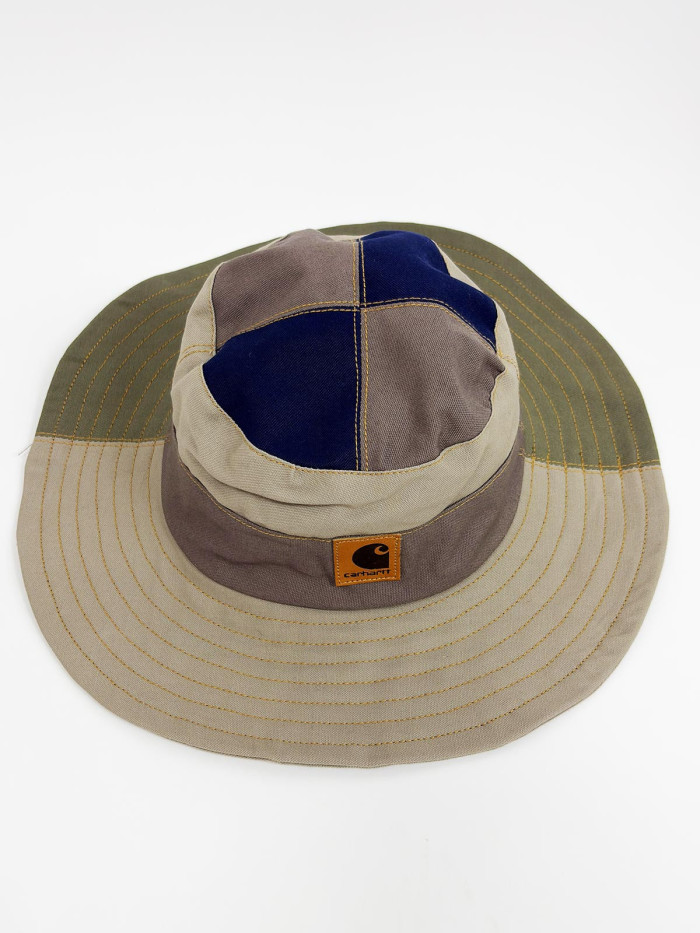 Carhartt Reworked Bucket Hat – Handmade from Recycled Fabric