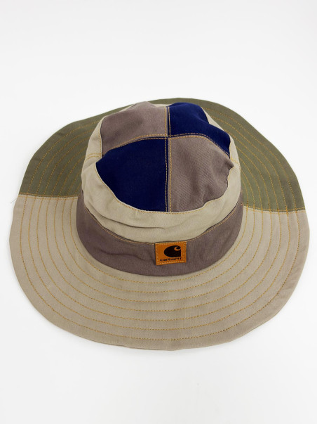 Carhartt Reworked Bucket Hat – Handmade from Recycled Fabric