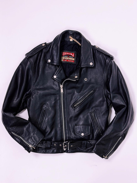 Vintage SKIN Leather Biker Jacket